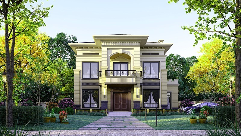 金昌中式合院住宅，开放庭院与邻里乡亲更亲近